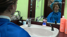 将图片加载到图库查看器，1240 Barberette Leyla by salonbarber forward hair ear and face shampooing and blow complete