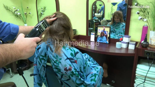 1254 LisaMW 1 by barber dry haircut and buzz