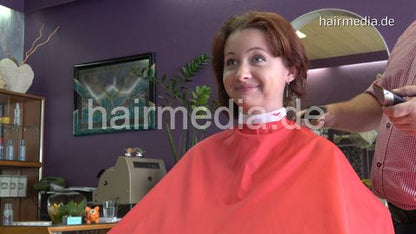 8144 LisaS 1 dry cut barbershop buzzing clippercut by barber Truckdriver