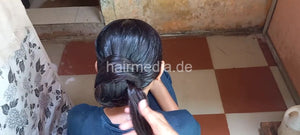 9149 Long Hair Wash Indian Style Of Khushbu