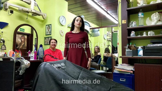 4122 Mahshid by Leyla 1 foil highlights very thick XXL hair