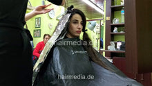 Cargar imagen en el visor de la galería, 4122 Mahshid by Leyla 2 foil highlights very thick XXL hair