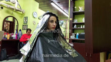 Cargar imagen en el visor de la galería, 4122 Mahshid by Leyla 2 foil highlights very thick XXL hair