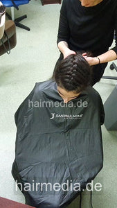 4122 Mahshid by Leyla extra vertical video shampoopart very thick XXL hair and braiding