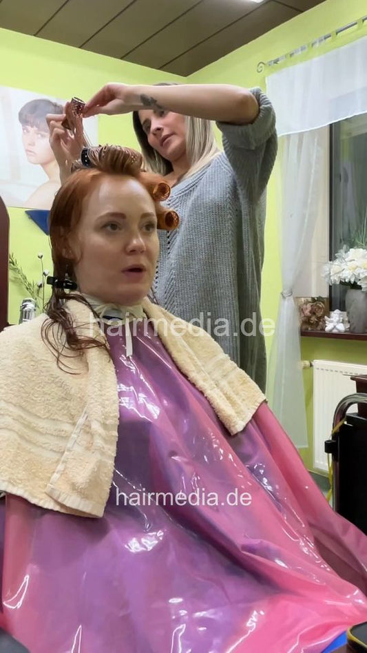 6223 MariaMu redhead 2 by MichelleH wetset - vertical video