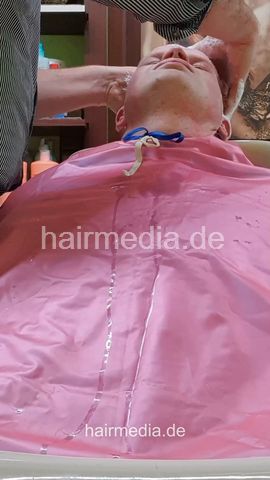 Mathias controlled by Nico mulitcaping, backward shampoo, permcap treatment, hooddryer