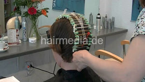 1213 Narlem salon afro perm short hair