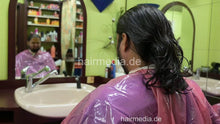 Carica l&#39;immagine nel visualizzatore di Gallery, 2304 Nasir 1 shampoo forward manner long hair by barber