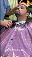 Charger l&#39;image dans la galerie, 2304 Nasir 4 ponytail chop and buzz and beard with Osterclippers -vertical video