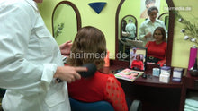 Laden Sie das Bild in den Galerie-Viewer, 1254 Nora 1 haircut by LisaMW in curlers and white apron