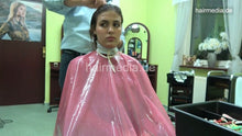 Load image into Gallery viewer, 7117 Nora 5 perm by barberteam in tie closure pvc shampoocape