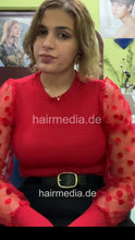 Laden Sie das Bild in den Galerie-Viewer, 1254 Nora by LisaMW haircut and shampoo in curlers and white apron facecam vertical video