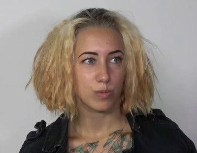 09521 Sara Short Perm Part 1 by Grazia haircut