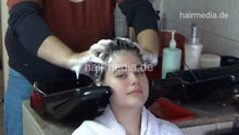 Load image into Gallery viewer, 6229 Slobodanka shampoo, haircut and metal rollers wetset