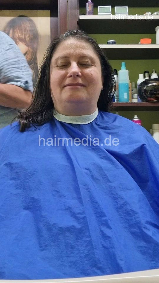 2303 Stefka by barber 1 forward shampoo hair ears and face - facecam