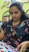 Load image into Gallery viewer, 2303 Indian Rapunzel barberette Swati by salonbarber shampoo and blow dry  vertical video