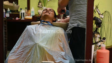 Cargar imagen en el visor de la galería, 2303 Indian Rapunzel barberette Swati by salonbarber shampoo and blow dry