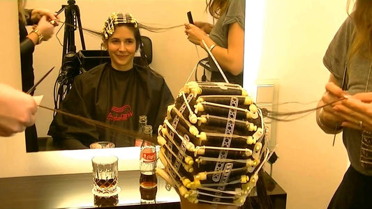 Thamy salon first perm part 1