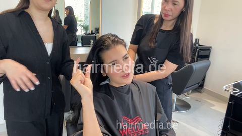 1255 AlinaR Dubai 250901 tint shampoo and blow