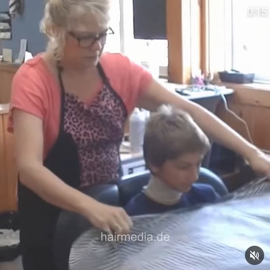coiffeur young boys salon haircutting and headshave collection Vol 2