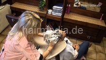Load image into Gallery viewer, 6158 PetraK 1 pampering relaxing backward salon shampooing by Dzaklina