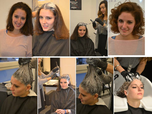 Kamara teen salon hair dye- part2