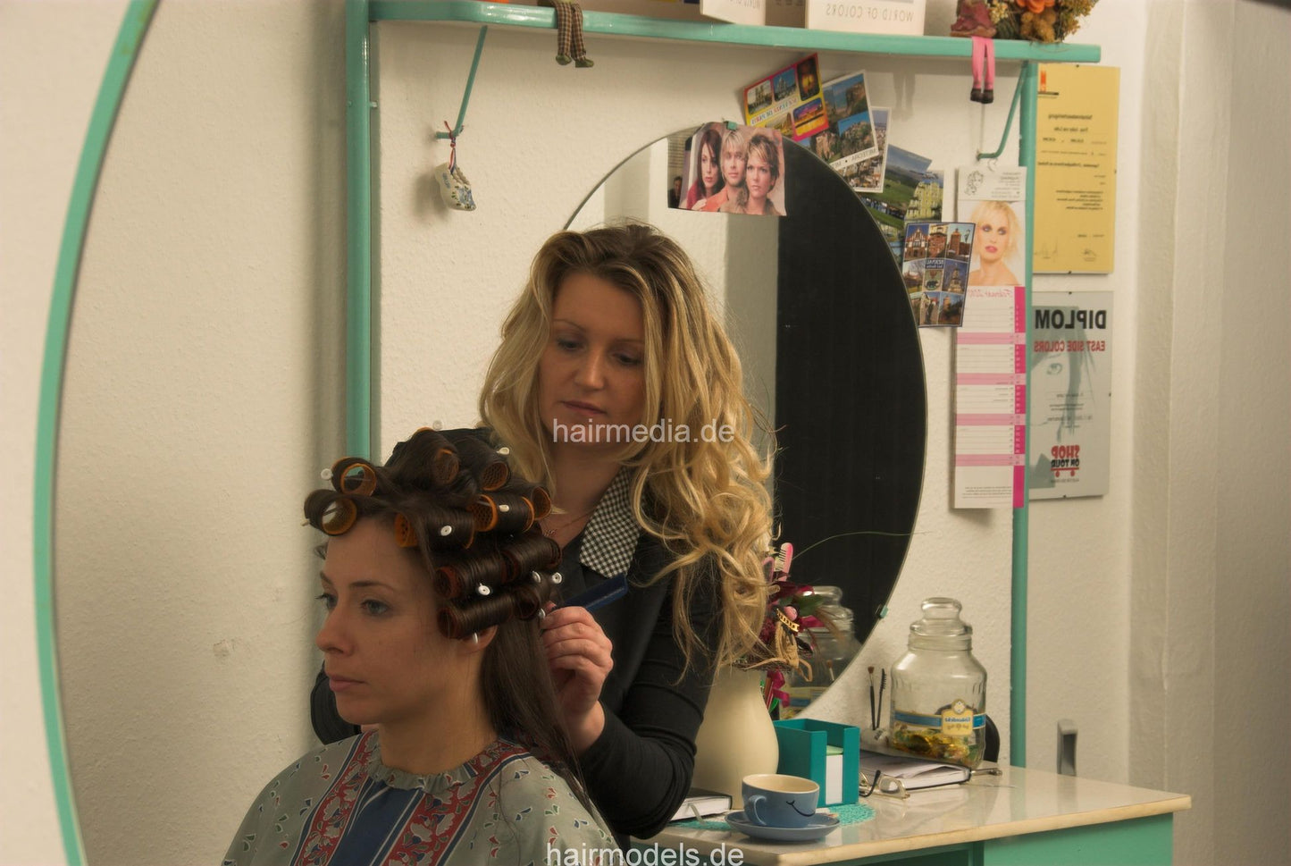 6130 MadeleineU 2 wet set GDR salon