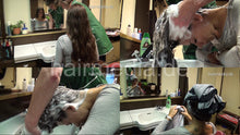 Load image into Gallery viewer, 9044 6 Jenia forward shampoo hairwash thickhair by mature