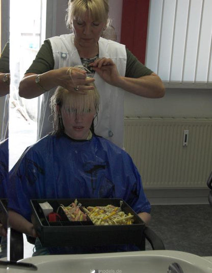 738 SandraM shampoo and  perm complete 35 min video for download