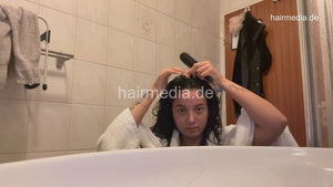 1232 MaryB very thick and very long hair self forward shampoo curly hair