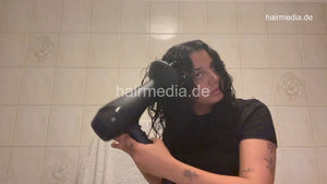 1232 MaryB very thick and very long hair self forward shampoo curly hair