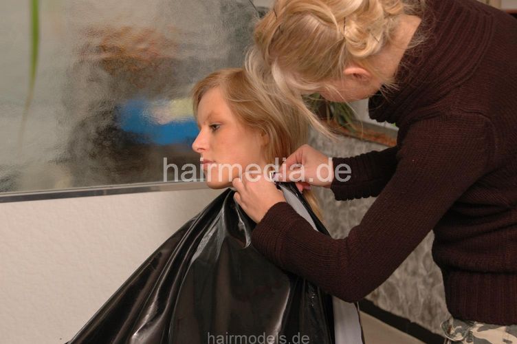 720 LenaG forced forward shampoo and fake perm complete, all videos and pictures