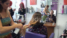 Carica l&#39;immagine nel visualizzatore di Gallery, 9067 Part 01 Alexandra upright shampooing at hairsalon hairwash