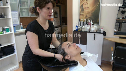 7203 Marisha 1 shampoo and haircut