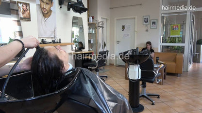 7203 Marisha 1 shampoo and haircut
