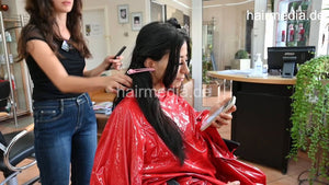1207 Yasmin 2 dry haircut by Leyla