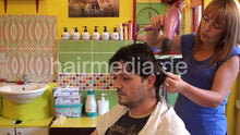 Charger l&#39;image dans la galerie, 290 Oleg forward and backward wash salon shampoo by mature barberette