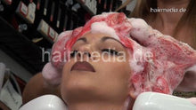Laden Sie das Bild in den Galerie-Viewer, 9067 Part 04 double backward manner shampooing synced hairwashing