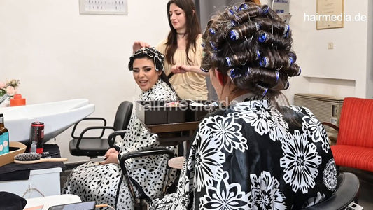 6218 4 NatashaA by Leyla small rod perm vintage salon AS