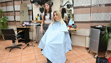 将图片加载到图库查看器，1050 221026 private livestream MichelleH by Leyla caping and dry haircut for donor