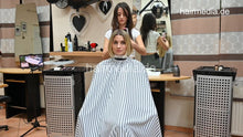 将图片加载到图库查看器，1050 221026 private livestream MichelleH by Leyla caping and dry haircut for donor