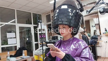 Load image into Gallery viewer, 542 05 VanessaH wetset under the dryer