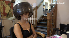 Load image into Gallery viewer, 6214 05 Barberette Zoya sleeping under the dryer