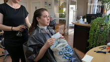 Load image into Gallery viewer, 7203 Angelika 6 perm set Frankfurt salon Ukrainian barberette