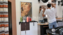 Cargar imagen en el visor de la galería, 1207 LindaS 6 shampoo backward by barber Maicol