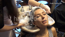 Carica l&#39;immagine nel visualizzatore di Gallery, 9061 6 KristinaB backward salon shampooing by EllenS without cape