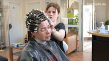 Laden Sie das Bild in den Galerie-Viewer, 7203 Angelika 7 perm process Frankfurt salon Ukrainian barberette