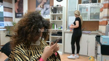 Load image into Gallery viewer, 1203 07 IvanaKi fakeperm small rod wetset under the dryer and styling