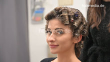 Load image into Gallery viewer, 1221 07 MichelleH under the dryer and finish by Leyla metal rollers outdoor smoking