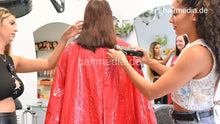 Load image into Gallery viewer, 1217 07 Steffi dry haircut at Zoya, Amal